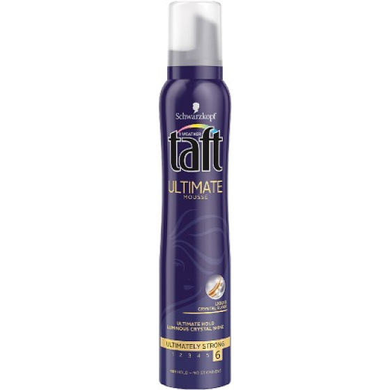 Taft Ultimate maximale Fixierung und Kristallglanzschaumhärter 200 ml