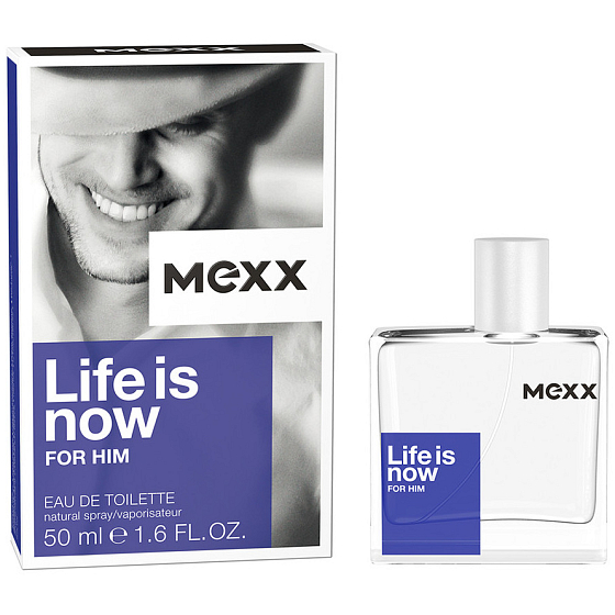 Mexx Leben ist jetzt für ihn Eau de Toilette 50 ml