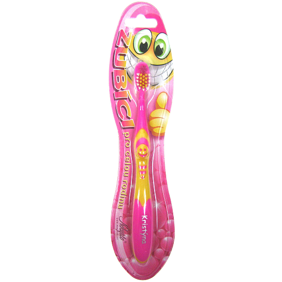 Nekupto Zubíci Zahnbürste für Kinder namens Kristýna soft 1 Stück