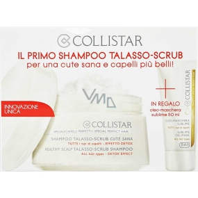 Collistar Talasso Scrub Hair Shampoo 250 ml + Sublime Oil Mask Hair Mask 50 ml, Kosmetikset