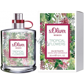s.Oliver Tropical Flowers Damen EdT 30 ml Eau de Toilette Damen