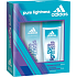 Adidas Pure Lightness parfümiertes Deodorantglas für Frauen 75 ml + Deodorantspray für Frauen 150 ml, Kosmetikset