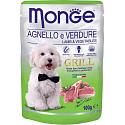 Monge Dog Grill Lamm mit Gemüsetasche 100 g