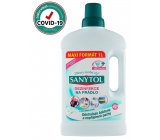 Sanytol Weiße Blüten Desinfektion von weißen und farbigen Wasch- und Waschmaschinen 1 l