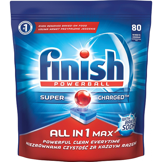 Fertig All in 1 Max Soda Geschirrspülertabletten 80 Stück