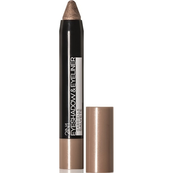 Gabriella Salvete Eyeshadow & Eyeliner 2in1 metallic Lidschatten und Bleistift 04 Beige 3,5 g