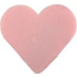 Englische Seife Rose natürliche parfümierte Seife Herz in Organza 20 g