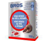Bros weiche Köder gegen Mäuse, Ratten und Wanderratten, 150 g
