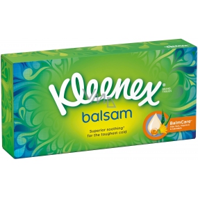 Kleenex Balsam Hygienetaschentücher mit Ringelblumenextrakt 3 Lagen à 72 Stück