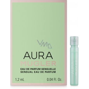 Thierry Mugler Aura Mugler Eau de Parfum Sensuelle Eau de Parfum für Frauen 1,2 ml mit Spray, Fläschchen