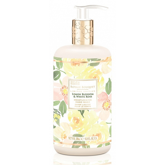 Baylis & Harding Zitronenblüten und White Rose Flüssiger Handseifenspender 500 ml