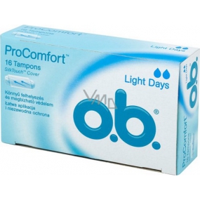 o.b. ProComfort Light Days Tampons 16 Stück