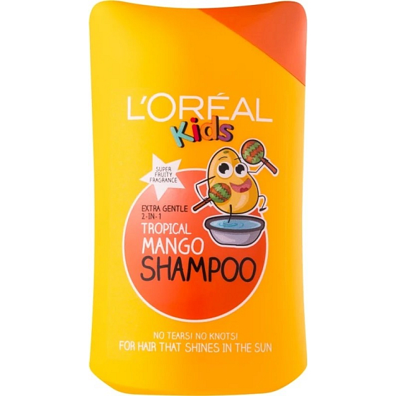 Loreal Paris Kids Tropical Mango 2in1 Shampoo und Spülung für Kinder 250 ml