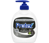 Protex Charcoal antibakterielle Flüssigseife mit Pumpe 300 ml