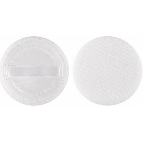 Puderquaste weiß mit Gürtel 10 cm 1 Stück