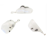 Mondstein Troml Anhänger Naturstein, 2,2-3 cm, 1 Stück, Stein des Schicksals