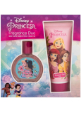 Disney Princess Princesa Eau de Toilette 50 ml + Duschgel 150 ml, Geschenkset für Kinder