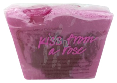 Bomb Cosmetics Kiss from a Rose - Kiss from a Rose natürliche Glycerinseife 100 g