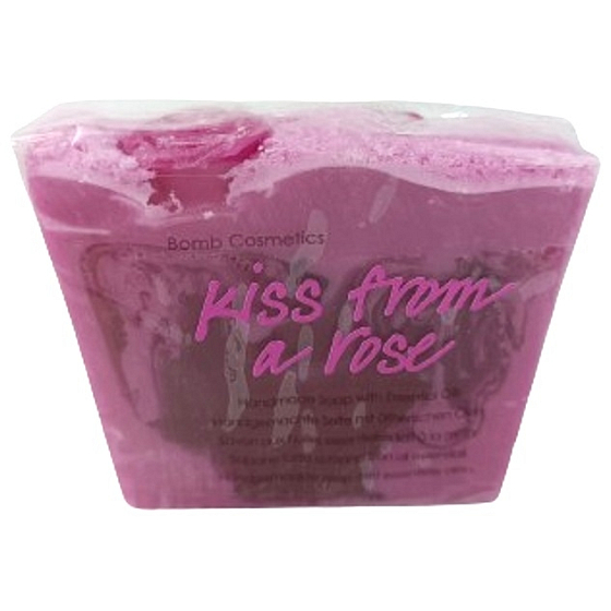 Bomb Cosmetics Kiss from a Rose - Kiss from a Rose natürliche Glycerinseife 100 g