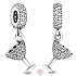 Charm Sterling Silber 925 Cocktailgläser - Celebration Time, Jahrestag Armband Anhänger