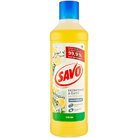 Savo Desinfektionsmittel und Bodenreiniger Zitrone 1 l