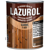 Lazurol Classic S1023 syntetická olejová lazura na dřevo 0023 Teak 0,75 l
