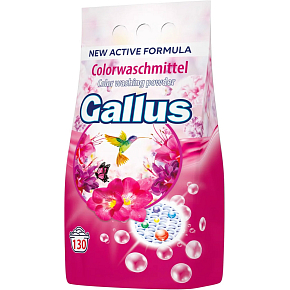 Gallus Waschpulver Color, 130 Anwendungen, 8,45 kg Gallus Waschpulver Color, 130 Anwendungen, 8,45 kg