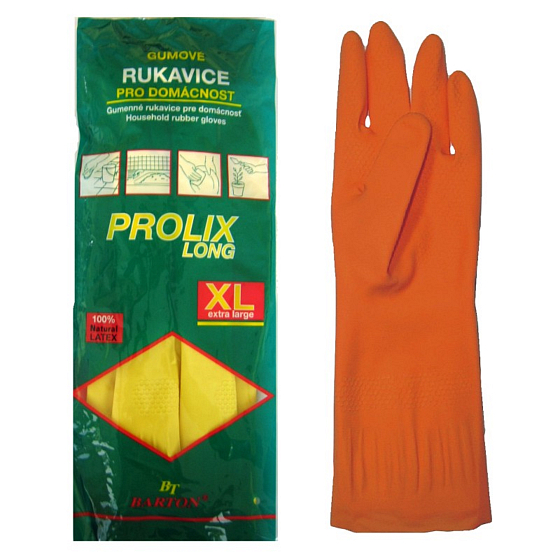 Bartoň Prolix Gummi-Schutzhandschuhe Größe XL 1 Paar