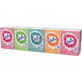 Linteo Mini Papiertaschentücher 3-lagig 10 x 10 Stück