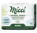 Micci Normal Wings Top Dry Intimeinsätze mit Flügeln 9 Stück