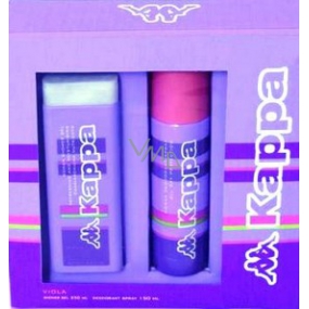 Kappa Viola Women Duschgel 250 ml + Deodorant Spray 150 ml, Kosmetikset