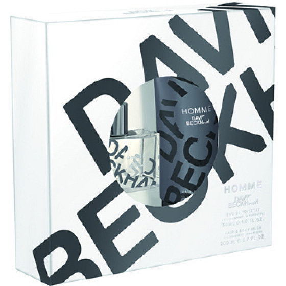 David Beckham Homme Eau de Toilette 30 ml + Duschgel 200 ml, Geschenkset