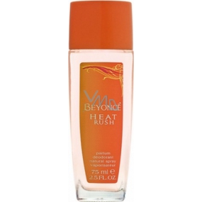 Beyoncé Heat Rush parfümiertes Deodorantglas für Frauen 75 ml