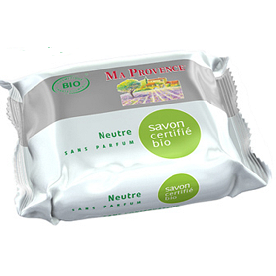 Ma Provence Bio Duftfreie echte Marseille Toilettenseife 75 g