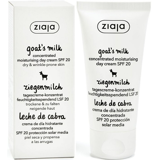 Ziaja Ziegenmilch SPF 20 konzentrierte Tagescreme 50 ml