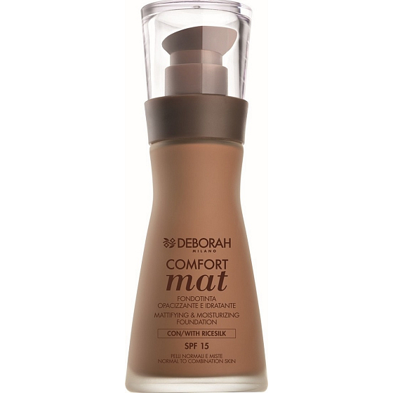 Deborah Milano Comfort Mat Foundation LSF15 Schminke 04 Aprikose 30 ml