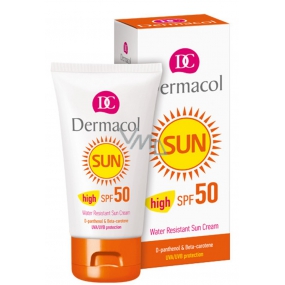 Dermacol Sun Water Resistant Creme LSF50 50 ml wasserdichter Sonnenschutz