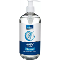 Alpa Sport Star Universal Basis-Massageöl mit Olivenöl und Vitamin E 500 ml