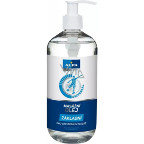 Alpa Sport Star Universal Basis-Massageöl mit Olivenöl und Vitamin E 500 ml Alpa Sport Star Universal Basis-Massageöl mit Olivenöl und Vitamin E 500 ml