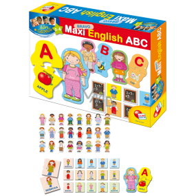 Baby Genius Bravo Maxi Alphabet Englisch Lernspiel 66 Teile, empfohlen ab 3 Jahren