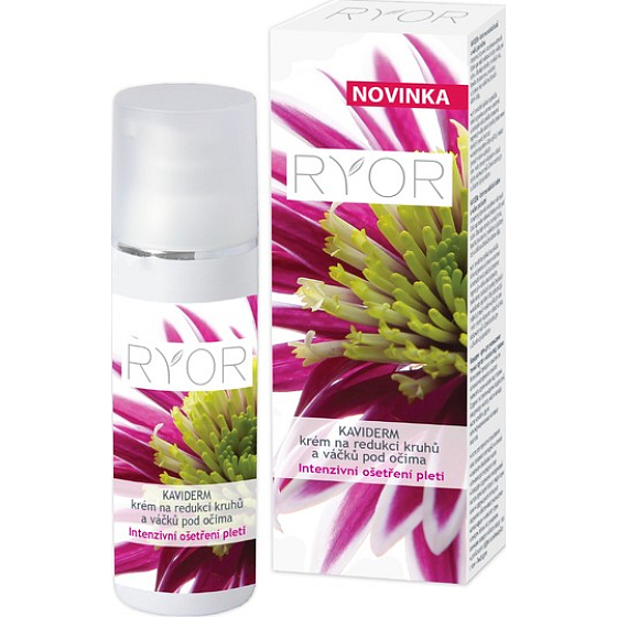 Ryor Kaviderm Creme zur Reduktion von Augenringen und Schwellungen unter den Augen intensive Pflege 30 ml