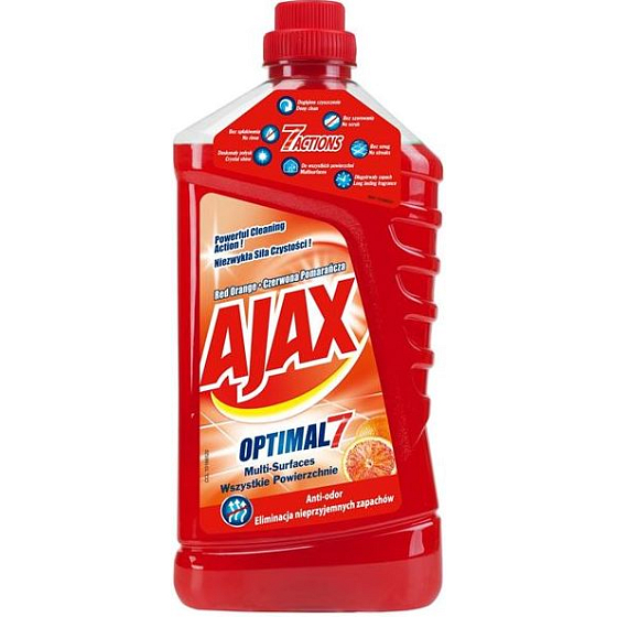 Ajax Optimal 7 Rot Orange Universalreiniger 1 l