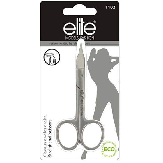 Elite Models Nagelschere spitz gerade 10 cm