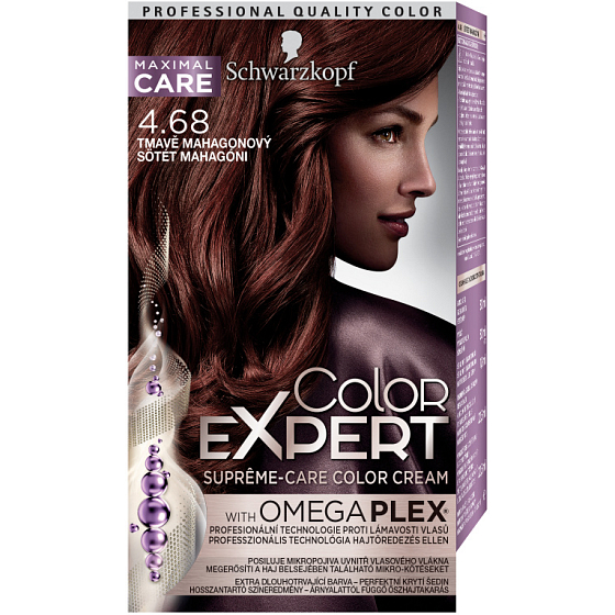 Schwarzkopf Color Expert Haarfarbe 4.68 Dunkles Mahagoni