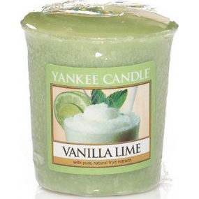 Yankee Candle Vanilla Lime - Vanille mit Limetten-Duftkerze Votiv 49 g