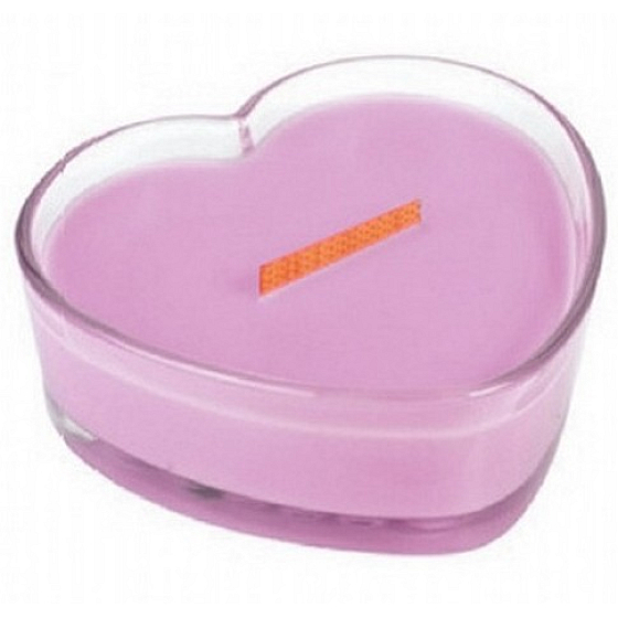 WoodWick Fresh Flowers - Frische Blumen Duftkerze aus reinem Leinen mit breitem Docht aus Holz und Herzdeckel aus Glas 323 g