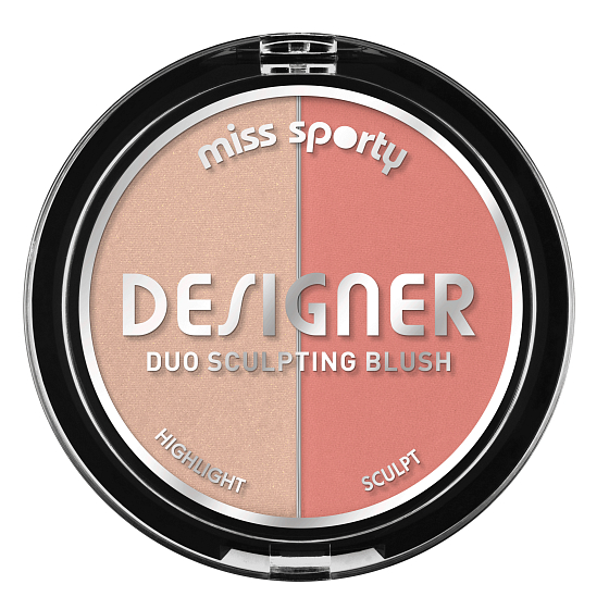 Miss Sports Designer Duo Sculpting Erröten Erröten 100 9g
