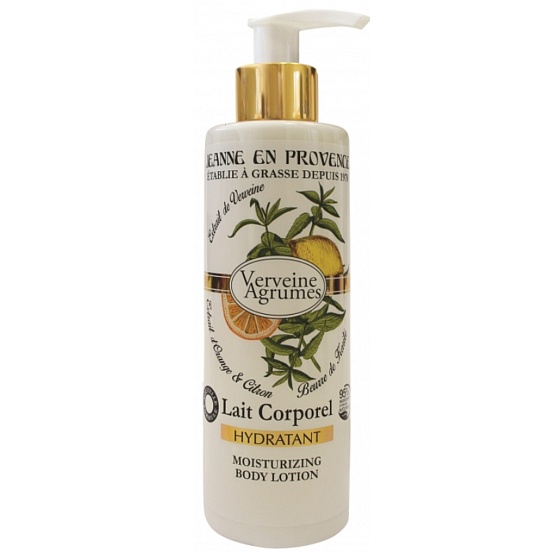 Jeanne en Provence Verveine Cédrat - Verbene und Zitrusfrüchte Körpermilch Spender 250 ml
