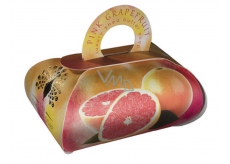 English Soap Pink Grapefruit natürliche parfümierte Seife mit Sheabutter 260 g