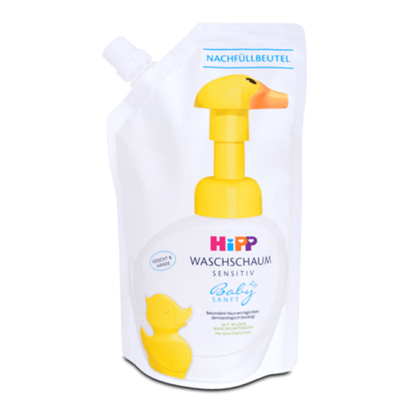 HiPP Babysanft Duck Waschschaum Nachfüllung für Kinder 250 ml